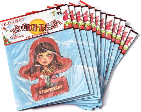 25 pieces BODY Edition La Chica Fresita, Automotive Air Freshener, Strawberry in Saudi Arabia