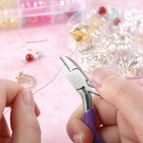 Nylon Jaw Pliers for Jewelry Making Double Nylon Flat Jaw Pliers Flat Double ewelry Jewelry Making Tools Jewelry Tools for Jewelry Making Mini in Saudi Arabia