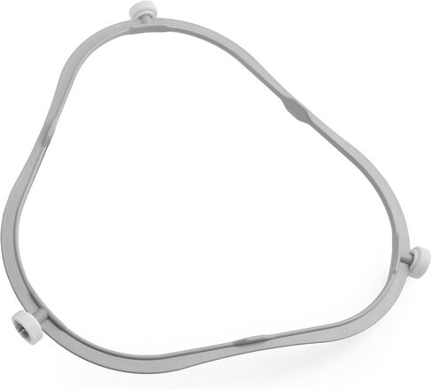 2PCS W11252182 for Whirlpool Microwave Turntable Ring Replacement with Rollers 8206227 Microwave Glass Tray Support Holder for Amana Kenmore Whirlpool Microwave Inner Ring Accessories Parts in Saudi Arabia