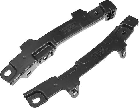 X AUTOHAUX Pair of Front Bumper Bracket Retainer Spacer Mounting Support for Toyota Highlander 2014-2019 Plastic Black in Saudi Arabia