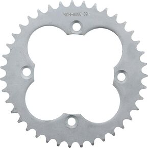 Race Driven 39 Tooth Rear Silver Sprocket 520 Pitch for Honda TRX 250 250X 250R 300 300EX 400 400EX 400X 450 450R in Saudi Arabia