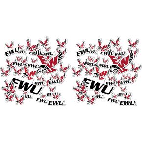Desert Cactus Eastern Washington University Stickers Eagles Vinyl Decals Laptop Water Bottle Car Scrapbook T1 (Type 1-1) in Saudi Arabia