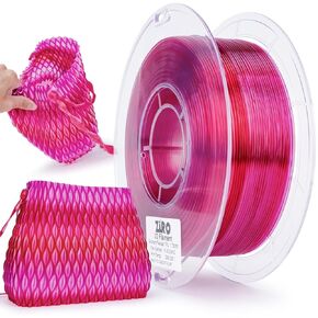 ZIRO TPU Filament 1.75mm,Flexible Neon Green TPU Filament, 3D Printer Filament 1.75mm TPU Flexible Filament 0.8KG Spool, Dimensional Accuracy +/- 0.05mm,Green in Kuwait