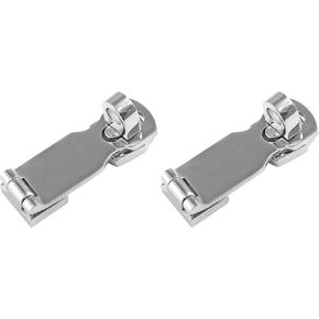 Marine Grade 316 Stainless Steel Door Hasps, 3 Inch Heavy Duty Swivel Safety Hasp with Turning Padlock Eye Mount in Kuwait