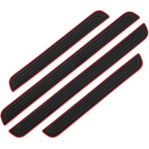 4 Pcs Car Door Sill Protector for Chevrolet Chevy Colorado GMC Canyon 2023-2025, Waterproof Anti-Scratch Rubber Car Door Protector Edge Guards for Door Steps,Car Accessories in Saudi Arabia