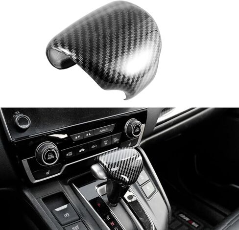 for Honda 2017-2022 CRV Accessories Gear Shift Knob Cover Trim Protector Cap (Peach Wood) in Saudi Arabia