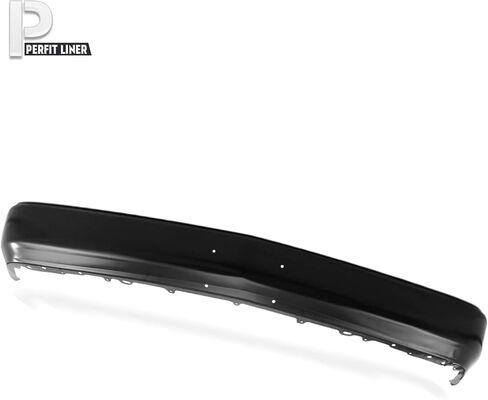 Perfit Liner New Black Steel Front Bumper Face Bar Compatible for Chevy C1500 C2500 C3500 K1500 K2500 K3500 Tahoe Blazer Suburban Cadillac 1988-2000 Pickup Truck GM1002168 15607509 in Saudi Arabia