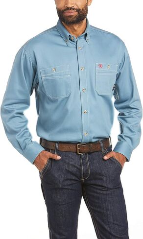 ARIAT Men's Fr Vented Work Shirt in Saudi Arabia