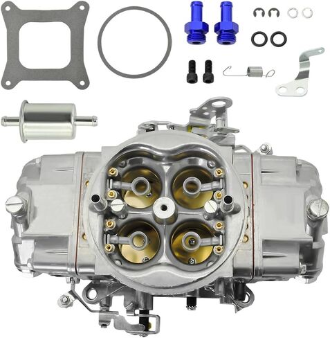 BR-67199 650CFM مكربن ​​مزدوج مضخة 4 أسطوانات مكربن ​​4150 تجويف مربع متوافق مع عدم الاختناق الميكانيكية BR 67199 in Saudi Arabia