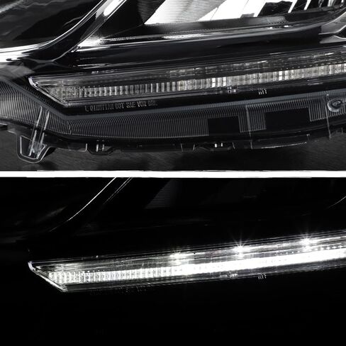 AKKON - Fit 2015-2016 Honda CRV Halogen Type w/LED DRL Models OE Style Headlight Headlamp Assembly Set in Saudi Arabia