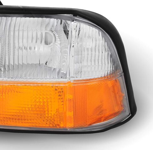 AKKON - For GMC Sonoma Jimmy Oldsmobile Bravada OE Replacement Chrome Bezel Headlights Driver/Passenger Pair in Saudi Arabia