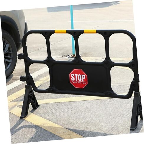 Kisangel 5 Sheets Stop Please Wait Here Sign Public Safety Sign Social Distancing Awareness Sign Floor Stickers Graphic Floor Marker Vinyl Deca for Work Place Red in Kuwait