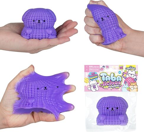 لعبة ORB Tabalicious Plushies TABA Squishy Dog Plushies - لعبة قطيفة على شكل حيوانات TABA على شكل كروشيه - ألعاب إسفنجية ناعمة ولزجة من Taba-Licious - تخفيف التوتر بشكل ممتع - ألعاب Kawaii الحسية والتململ للأطفال والكبار in Kuwait