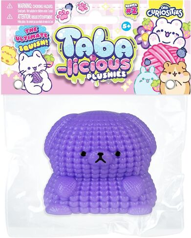 لعبة ORB Tabalicious Plushies TABA Squishy Dog Plushies - لعبة قطيفة على شكل حيوانات TABA على شكل كروشيه - ألعاب إسفنجية ناعمة ولزجة من Taba-Licious - تخفيف التوتر بشكل ممتع - ألعاب Kawaii الحسية والتململ للأطفال والكبار in Kuwait