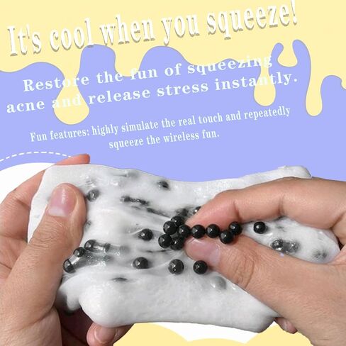 1Pcs Square Skin Picking Fidget Toys for Kids and Adults, Titata Pimple Popping Sensory Squeeze Toys for Stress Relieve Dermatillomania ADHD, and OCD in Saudi Arabia