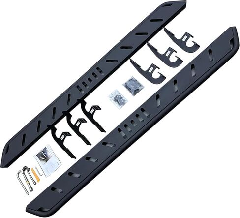 2Pcs Running Boards Intended for R1T Side Steps Nerf Bars Pedals Compatible with R1T 2022 2023 2024 Accessories in Saudi Arabia