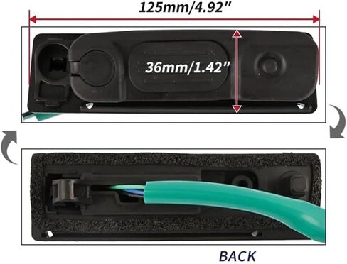 Trunk Latch Actuator for Outlander for Sport for ASX for RVR 2011-2020 Car Rear Trunk Lid Lock Release Handle Tailgate Switch Button 5810A090 in Saudi Arabia