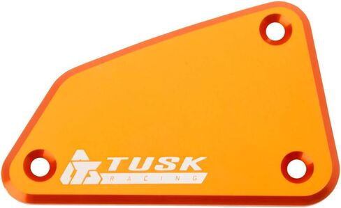 غطاء خزان الفرامل الأمامية المؤكسد من TUSK باللون البرتقالي لـ KTM 890 Adventure R 2021-2024 in Saudi Arabia