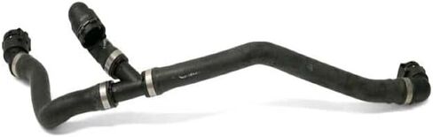 Newparts Black Silicone Engine Coolant Overflow Hose for Saab 12804554 in Saudi Arabia