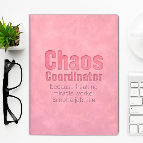 Inspirational Journal Notebook Chaos Coordinator Notebook Because Freaking Miracle Worker Is Not a Job Title Journal Funny Office Gift for Coworker Boss-Dark Green in Saudi Arabia