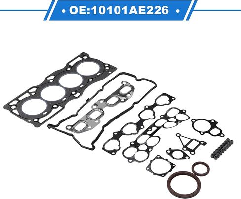 1 مجموعة HS26519PT الاسطوانة مجموعات ربط السيراميك الارضي لنيسان ألتيما 2007-2012 QR25/T30 كفاءة الختم المعادن المطاط صمام المحرك طوقا مجموعة in Saudi Arabia