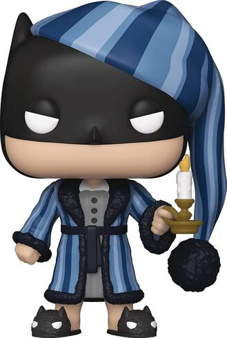 POP DC Heroes: Holiday - Batman as Ebenezer Scrooge Funko Pop! Vinyl Figure (Bundled with Compatible Pop Box Protector Case), Multicolored, 3.75 inches in Saudi Arabia