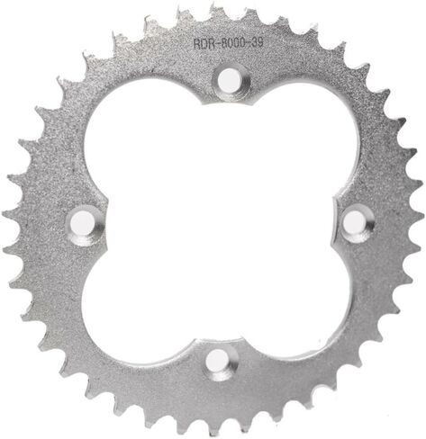 Race Driven 39 Tooth Rear Silver Sprocket 520 Pitch for Honda TRX 250 250X 250R 300 300EX 400 400EX 400X 450 450R in Saudi Arabia