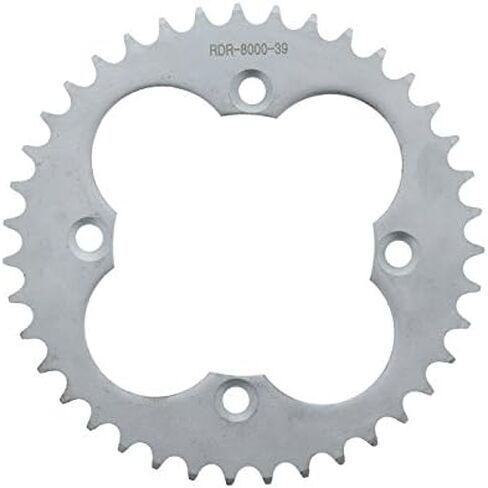 Race Driven 39 Tooth Rear Silver Sprocket 520 Pitch for Honda TRX 250 250X 250R 300 300EX 400 400EX 400X 450 450R in Saudi Arabia
