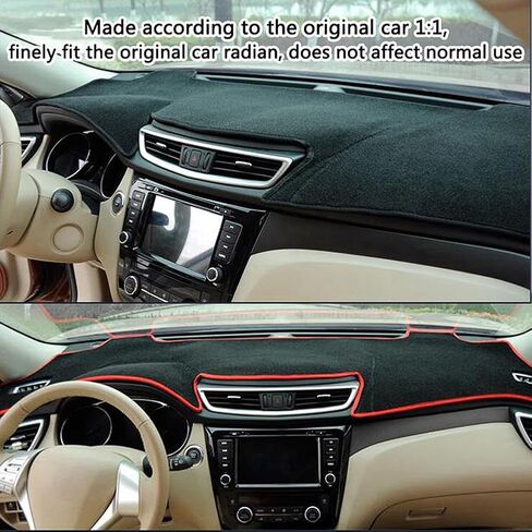 مناسب لسيارة Kia Optima 2011-2015 LHD، غطاء لوحة عدادات السيارة، غطاء لوحة عدادات مضاد للخدش، غطاء لوحة عدادات متين، سهل الاستخدام in Kuwait