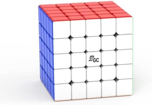YJ MGC 5x5 Magnetic Speed Cube 96 Magnets Magic Cube Lightweight 135g Puzzle for Kids Adults Professionals in Saudi Arabia