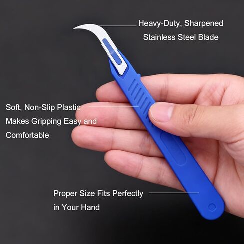 7-Piece Seam Ripper Set, Multi-Function Stitch Remover Kit with Buttonhole Cutter for Sewing and Crafting in Saudi Arabia