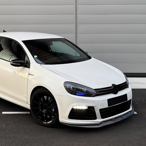 Front Bumper Spoiler Lip Body Kit for Volkswagen VW Golf 6 MK6 R 2010-2013 in Saudi Arabia