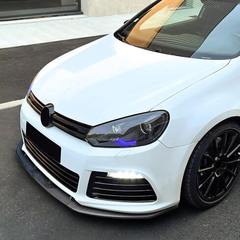 Front Bumper Spoiler Lip Body Kit for Volkswagen VW Golf 6 MK6 R 2010-2013 in Saudi Arabia