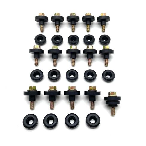 Region Offroad 4.0L Valve Cover Torque Limiters/Bolts/Grommets Compatible with Jeep Wrangler TJ Cherokee XJ Grand Cherokee ZJ WJ (Yellow Zinc) in Saudi Arabia
