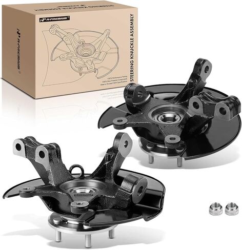 A-Premium Front Steering Knuckle & Wheel Bearing Hub Assembly Compatible with Honda Pilot 2005-2008 V6 3.5L, Right Passenger Side, Replace # 44300S3VA11, 44600S3VA10, 45255S9VA00 in Saudi Arabia