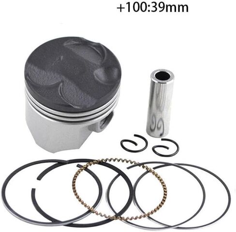 Piston Rings Kit 38~39mm Compatible With Automotive Motorcycle Parts XC50 XC50D XC50H BX50 CE50 NS50F XF50 XF50D XF50L YN50F BX50N CE50D(Piston Kit 38.25mm) in Saudi Arabia