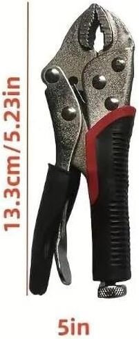 5inch Lock Pliers Curved Jaw Straight Long Nose Multi-function Welding Tools in Saudi Arabia