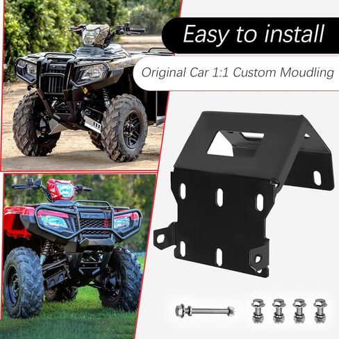 Winch Mount Plate Compatible with 2014-2019 Honda Foreman TRX500 Rancher TRX420 in Saudi Arabia