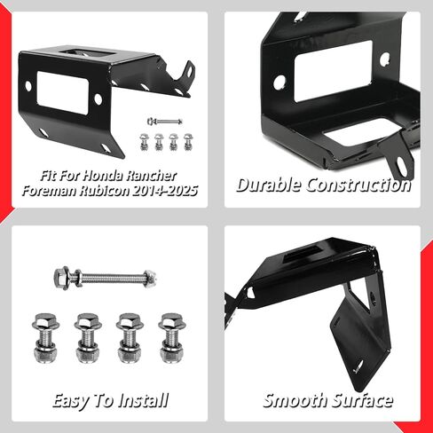 Winch Mount Plate Compatible with 2014-2019 Honda Foreman TRX500 Rancher TRX420 in Saudi Arabia