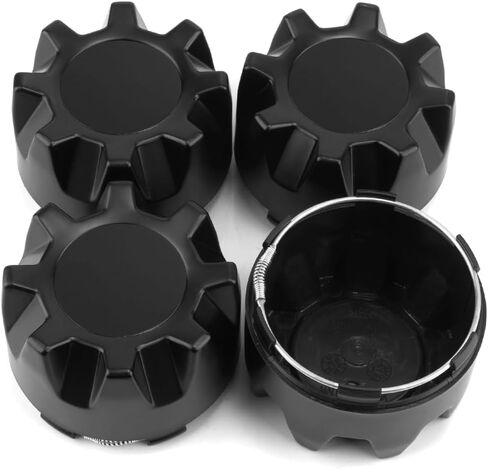 Wheel Center Caps for ITP SS Golf Cart Wheels Hurricane ‎4/110-4/156 - C110 ITP Center Hubcaps | 4 Pack Black Center Cover Replacement in Saudi Arabia