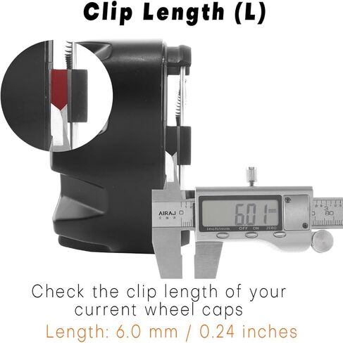 Wheel Center Caps for ITP SS Golf Cart Wheels Hurricane ‎4/110-4/156 - C110 ITP Center Hubcaps | 4 Pack Black Center Cover Replacement in Saudi Arabia