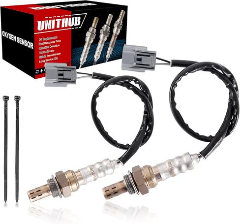 Oxygen Sensor Upstream + Downstream 234-4099 234-4094 Compatible for Honda Odyssey 3.5L 1999 2000 2001 2002 2003 2004 (Set of 2) in Saudi Arabia