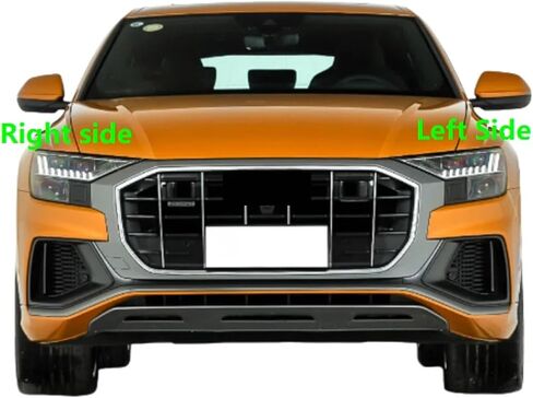 Compatible For Audi Q8 2018 2019 2020 2021 2022 2023 2024 Headlamp Lens Cover Transparent Headlight Shell Glass Replace Original Lampshade(Right side) in Saudi Arabia