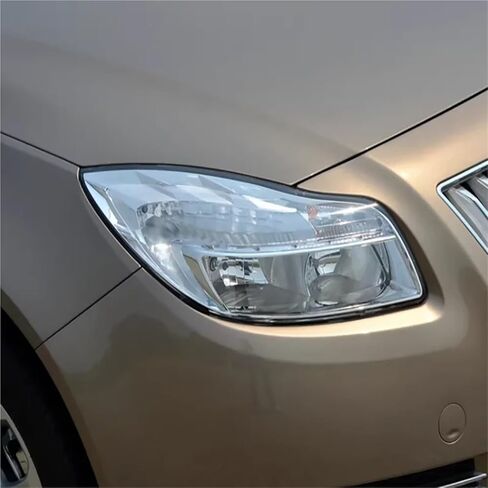 Compatible For Buick/Regal/Opel Insignia 2009 2010 2011 2012 2013 Front Headlight Cover Headlamp Lamp Shell Mask Lampshade Lens(Left Side) in Saudi Arabia