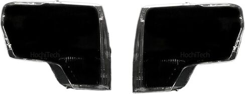 Car Front Headlight Lens Cover Compatible For Ford F-150 F150 2009-2014 Left And Right Clear Lamp Hood Transparent Lampshade in Saudi Arabia