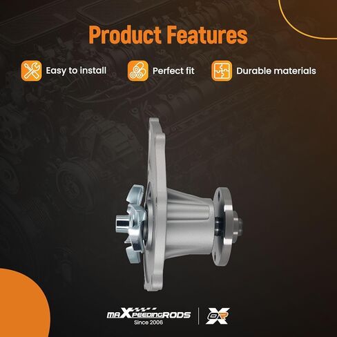 maXpeedingrods Engine Water Pump for Forklift 7FG 8FG 4Y 7 Series Engine for Toyota Forklift 42-6FGCU20, 7FGCU25, 7FGCU32, 8FGU32 Replacement 161107815671 in Saudi Arabia