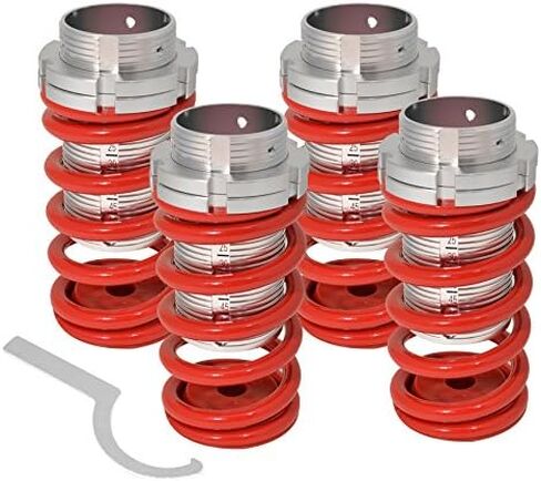 AJP Distributors Adjustable Lowering Coilovers Coil Overs Springs For Eclipse For Sentra For Corolla Tercel (Blue) in Saudi Arabia