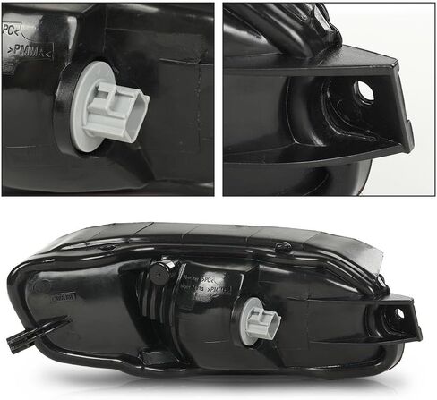 مصابيح ممتص الصدمات الجانبية الخلفية من ALLGOOD، متوافقة مع الجانب الأيمن Lexus RX400h 2006-2008/ RX350 2007-2009/ RX330 2004 2005 2006، قطعة واحدة in Saudi Arabia