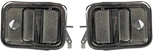 Pair of Automotive Exterior Door Handles Replaces# S-18815, HLK1057 Front Left Driver & Right Passenger Side for Freightliner Classic 12.0L 2003 2004, for Freightliner FLD120 12.0L 1995 1996 in Saudi Arabia
