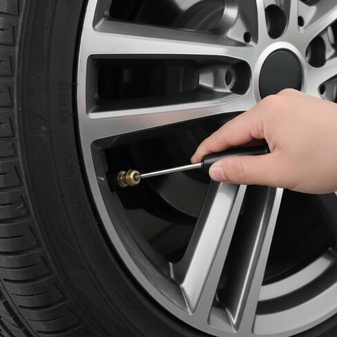 قطعتان من أداة الصمام الأساسية، أداة جذع صمام الإطارات، أدوات عزم الدوران الأساسية للصمام، منع تلف Tpms، أدوات إزالة وتركيب الصمام الأساسي، حماية من عزم الدوران الزائد in Kuwait